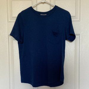 2 For $10 / Women's Style and Co Crew-Neck Short Sleeve T-Shirt -Blue